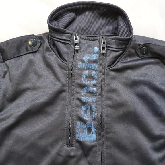 Bench Gray Zip Up Sweater - Picture 2 of 7